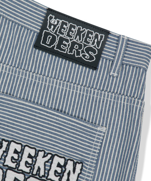 WKNDRS(ウィーキャンドース)の「PINSTRIPE SHORTS (L.BLUE)(その他パンツ・レディース・その他・MEDIUM/LARGE/X-LARGE)」の5枚目の写真