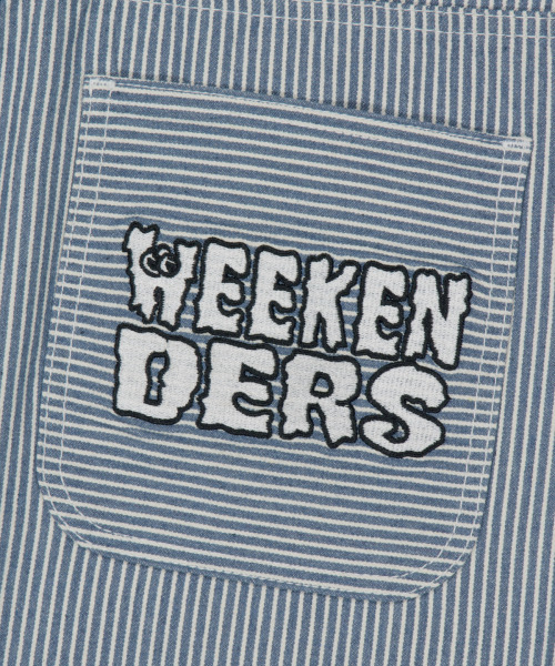 WKNDRS(ウィーキャンドース)の「PINSTRIPE SHORTS (L.BLUE)(その他パンツ・レディース・その他・MEDIUM/LARGE/X-LARGE)」の6枚目の写真