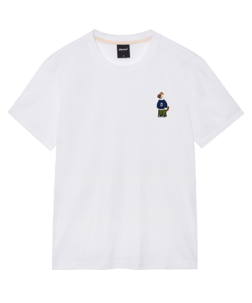 OKSTAR（オクスター）の「ミニミニビーニーブロドック刺繍半袖（Tシャツ/カットソー・レディース・ダークブルー/グレー/ダークグレー/ライトグレー/ライトベージュ/カーキ/ダークグリーン/ネイビー/ホワイト/クリーム/ブラック・X-LARGE/MEDIUM/LARGE/SMALL/2XL/3XL/4XL）」の22枚目の写真