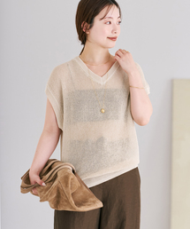 calla lily ジレ (gray)（ベスト）｜Plage（プラージュ）の