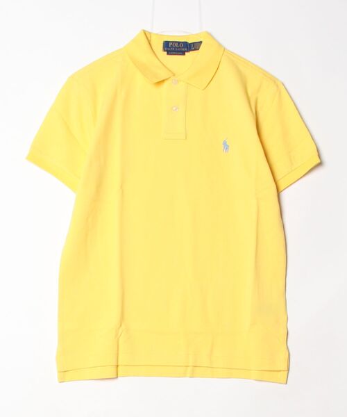 POLO RALPH LAUREN(ポロ ラルフ ローレン)の「カスタム スリム フィット メッシュ ポロシャツ(ポロシャツ・メンズ・イエロー・L/M/S)」の6枚目の写真