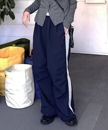 U.S. POLO ASSN. | 【U.S. POLO ASSN.】サイドラインナイロンタックパンツ(その他パンツ)