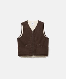 SEAGREEN（シーグリーン）の「SEAGREEN(シーグリーン) ECO SUEDE HUNTING VEST（ベスト）」