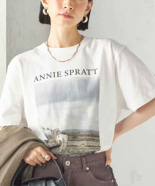 SHIPS(シップス)の「【SHIPS別注】THE CULTURE CORD: ARTIST TEE(AS)(Tシャツ/カットソー・レディース・ライトホワイト/ホワイト系/ホワイト・ONE SIZE)」の2枚目の写真