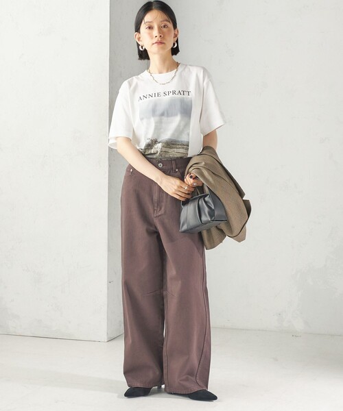 SHIPS(シップス)の「【SHIPS別注】THE CULTURE CORD: ARTIST TEE(AS)(Tシャツ/カットソー・レディース・ライトホワイト/ホワイト系/ホワイト・ONE SIZE)」の5枚目の写真