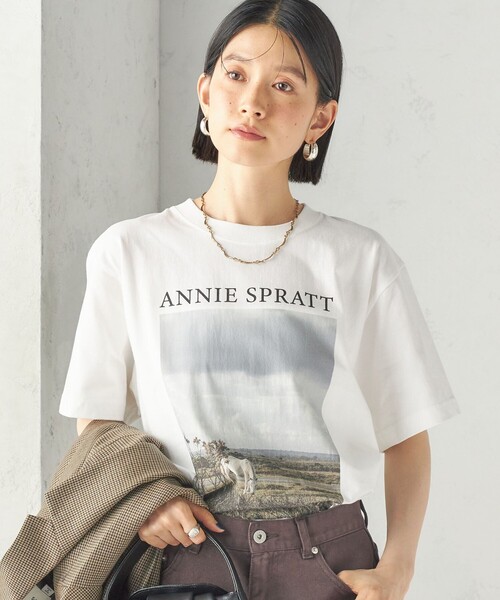 SHIPS(シップス)の「【SHIPS別注】THE CULTURE CORD: ARTIST TEE(AS)(Tシャツ/カットソー・レディース・ライトホワイト/ホワイト系/ホワイト・ONE SIZE)」の8枚目の写真