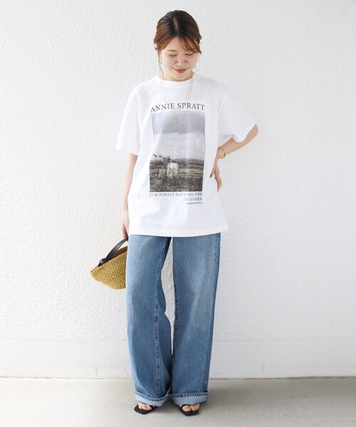 SHIPS(シップス)の「【SHIPS別注】THE CULTURE CORD: ARTIST TEE(AS)(Tシャツ/カットソー・レディース・ライトホワイト/ホワイト系/ホワイト・ONE SIZE)」の12枚目の写真