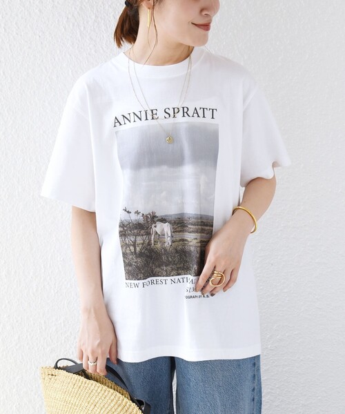 SHIPS(シップス)の「【SHIPS別注】THE CULTURE CORD: ARTIST TEE(AS)(Tシャツ/カットソー・レディース・ライトホワイト/ホワイト系/ホワイト・ONE SIZE)」の13枚目の写真