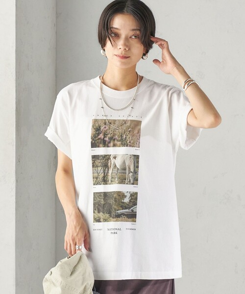 SHIPS(シップス)の「【SHIPS別注】THE CULTURE CORD: ARTIST TEE(AS)(Tシャツ/カットソー・レディース・ライトホワイト/ホワイト系/ホワイト・ONE SIZE)」の20枚目の写真