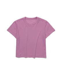 エッセンシャルソフトクロップTシャツ