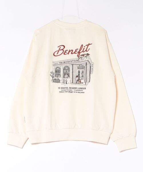 POWER TO THE PEOPLE(パワートゥーザピープル)の「【POWER TO THE PEOPLE】アニマル刺繍スウェットプルオーバー(スウェット・レディース・オフホワイト/レモンイエロー/ネイビー・LARGE/MEDIUM/X-LARGE)」の6枚目の写真