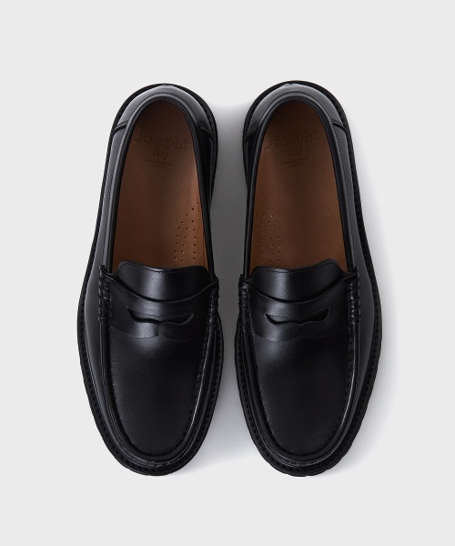 JOSEPHT（ジョセフ）の「ALRIS BLACK [VIBRAM]（ローファー・メンズ・その他・24.5cm/24cm/25cm/26.5cm/27cm/27.5cm/28cm/28.5cm/26cm/25.5cm）」の5枚目の写真