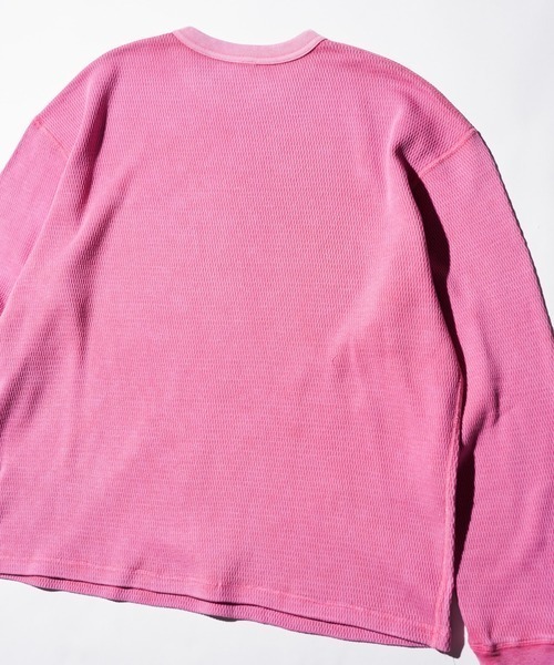 TOWNCRAFT(タウンクラフト)の「TOWNCRAFT / タウンクラフト COTTON THERMAL CREW TEE コットン サーマル クルーネックTシャツ(Tシャツ/カットソー・メンズ・ナチュラル/ネイビー/ピンク/ブラック/グレー・MEDIUM/LARGE)」の22枚目の写真