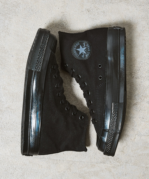 417 EDIFICE（フォーワンセブンエディフィス）の「CONVERSE / コンバース ALL STAR SQUARETOE HI（スニーカー・メンズ・ブラック/キャメル・26cm/27cm/28cm）」の3枚目の写真