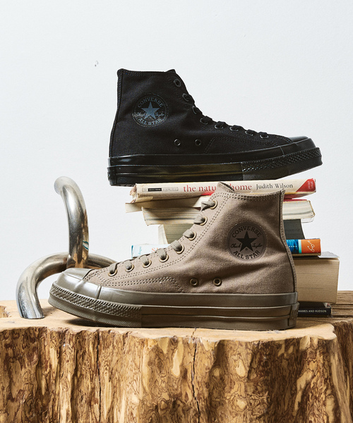 417 EDIFICE（フォーワンセブンエディフィス）の「CONVERSE / コンバース ALL STAR SQUARETOE HI（スニーカー・メンズ・ブラック/キャメル・26cm/27cm/28cm）」の7枚目の写真