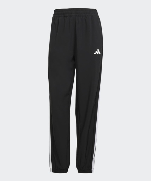 adidas(アディダス)の「トレイン エッセンシャルズ スリーストライプス ウーブンパンツ / アディダス adidas(その他パンツ・レディース・ブラック・XX-LARGE/LARGE/MEDIUM/SMALL/X-LARGE)」の2枚目の写真