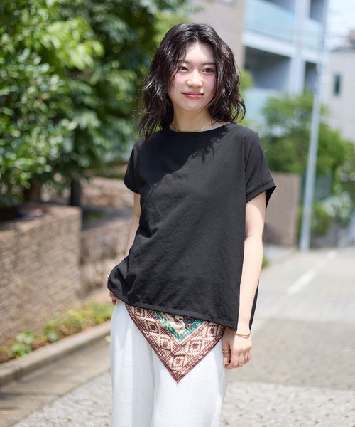 BINDU（ビンドゥー）の「【BINDU】バンダナ-Alaska3 Map Small Scarf（バンダナ/スカーフ・レディース・ブラウン・FREE）」の6枚目の写真