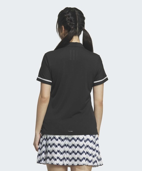 adidas(アディダス)の「クライマクール半袖ポロシャツ【adidas Golf/アディダスゴルフ】(ポロシャツ・レディース・ブラック・SMALL/MEDIUM/LARGE/X-LARGE/X-SMALL)」の2枚目の写真