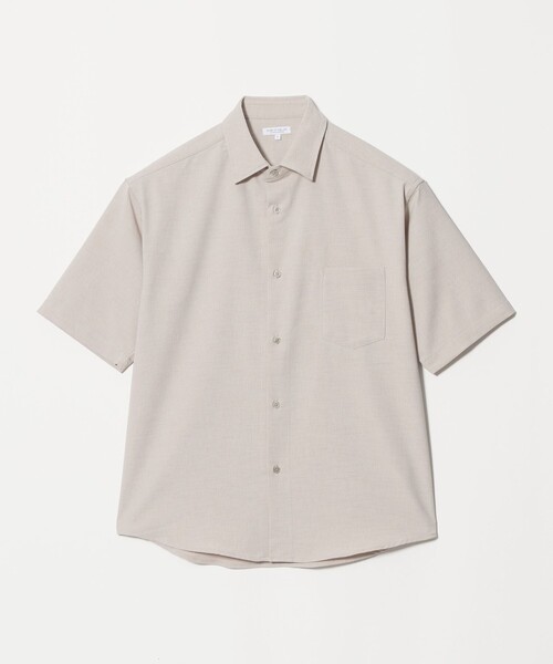 A DAY IN THE LIFE UNITED ARROWS(アデイインザライフユナイテッドアローズ)の「ドライ スラブドビー ワイド レギュラーカラーシャツ-吸水速乾-<A DAY IN THE LIFE>(シャツ/ブラウス・メンズ・ベージュ/ネイビー/ダークグレー・M/L)」の15枚目の写真