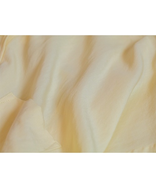 PICHI(ピイチ)の「UVカットカラーオーバーシャツ UV82%CUT 接触冷感 紫外線カット(シャツ/ブラウス・レディース・イエロー/ブルー/パープル/ホワイト・FREE)」の14枚目の写真