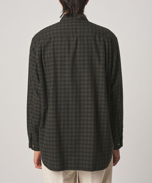 Steven Alan(スティーブンアラン)の「<Steven Alan> ネル ギンガムチェック レギュラーカラー シャツ LOOSE(シャツ/ブラウス・メンズ・ダークブラウン/ダークグリーン・XS/L/M/S/XL)」の20枚目の写真