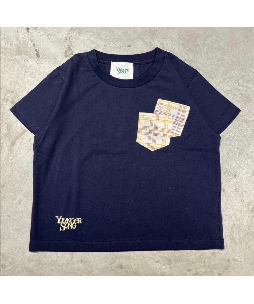 younger song(ヤンガーソング)の「W pocket ss tee(Tシャツ/カットソー・メンズ・White/ブラウン/Navy/Black・MEDIUM/LARGE/SMALL)」の4枚目の写真