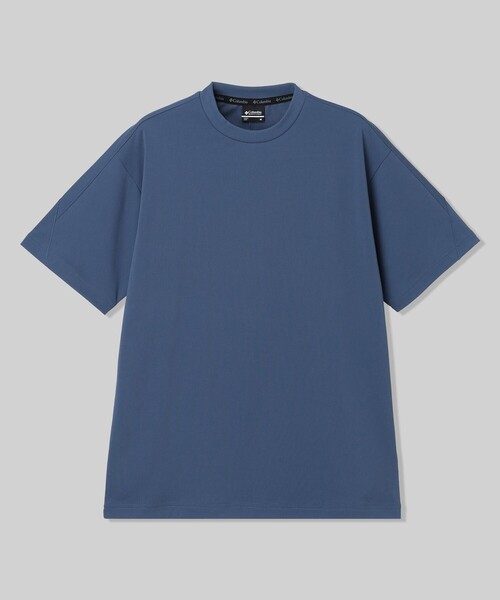 Columbia（コロンビア）の「COLUMBIA BLACK LABEL/ ダブルクリープショートスリーブTシャツ /コロンビアブラックレーベル（Tシャツ/カットソー・メンズ・ネイビー/ブラック/グリーン/ホワイト・M/L/XL/S）」の4枚目の写真