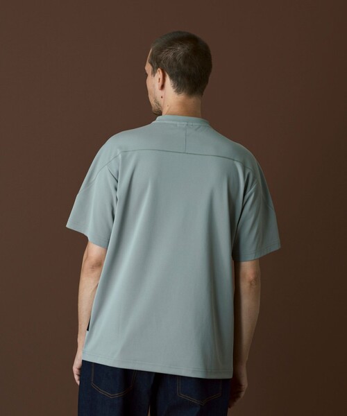 Columbia（コロンビア）の「COLUMBIA BLACK LABEL/ ダブルクリープショートスリーブTシャツ /コロンビアブラックレーベル（Tシャツ/カットソー・メンズ・ネイビー/ブラック/グリーン/ホワイト・M/L/XL/S）」の12枚目の写真