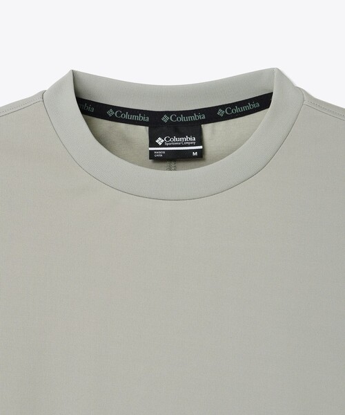 Columbia（コロンビア）の「COLUMBIA BLACK LABEL/ ダブルクリープショートスリーブTシャツ /コロンビアブラックレーベル（Tシャツ/カットソー・メンズ・ネイビー/ブラック/グリーン/ホワイト・M/L/XL/S）」の13枚目の写真