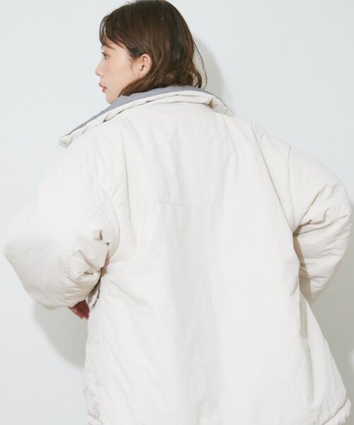 U.S. POLO ASSN.（ユーエスポロアッスン）の「【US. POLO ASSN.】【M/Lサイズ】リバーシブル中綿ブルゾン（ブルゾン・レディース・グリーン/ブラック/アイボリー・MEDIUM/LARGE）」の22枚目の写真
