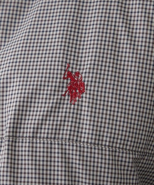 U.S. POLO ASSN.（ユーエスポロアッスン）の「【US. POLO ASSN.】【M/Lサイズ】リバーシブル中綿ブルゾン（ブルゾン・レディース・グリーン/ブラック/アイボリー・MEDIUM/LARGE）」の12枚目の写真