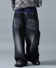 DANKE SCHON | DankeSchon/ダンケシェーン/BAGGY JEANS/DUAL TONE(デニムパンツ)