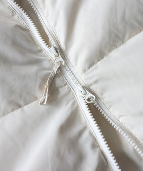 antiqua(アンティカ)の「刺繍ロゴ ダウンベスト(ダウンベスト・レディース・ブラック/アイボリー・ONESIZE)」の18枚目の写真