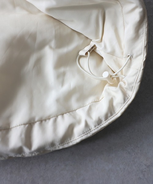 antiqua(アンティカ)の「刺繍ロゴ ダウンベスト(ダウンベスト・レディース・ブラック/アイボリー・ONESIZE)」の19枚目の写真