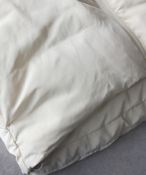 antiqua(アンティカ)の「刺繍ロゴ ダウンベスト(ダウンベスト・レディース・ブラック/アイボリー・ONESIZE)」の21枚目の写真