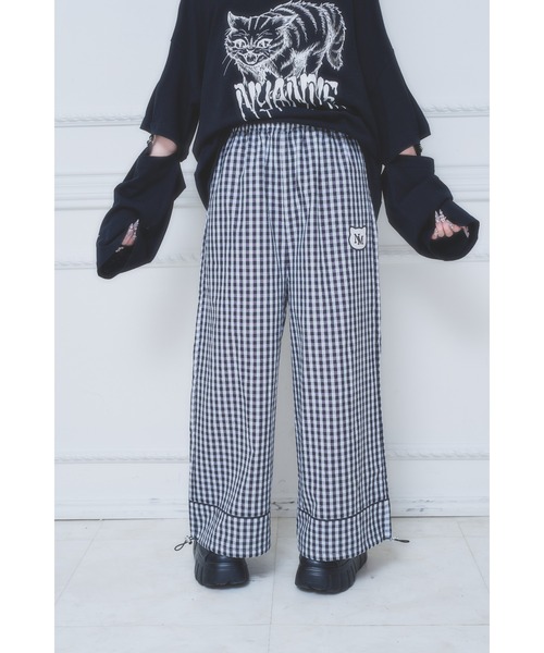 nyanMe（ニャンミー）の「らくちん☆おずぼん（その他パンツ・レディース・ブラック/グレー・FREE）」の2枚目の写真