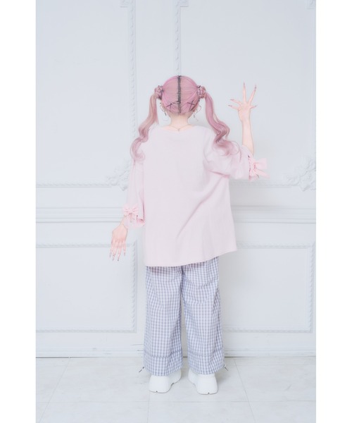 nyanMe（ニャンミー）の「らくちん☆おずぼん（その他パンツ・レディース・ブラック/グレー・FREE）」の4枚目の写真