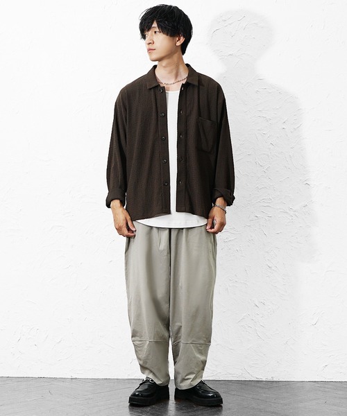 MinoriTY(マイノリティ)の「【MinoriTY】アラジンパンツ メンズ 秋服 家庭洗濯可能(その他パンツ・メンズ・ブラック/チャコール/グレー系その他・XL/M/L)」の10枚目の写真
