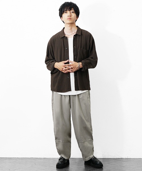 MinoriTY(マイノリティ)の「【MinoriTY】アラジンパンツ メンズ 秋服 家庭洗濯可能(その他パンツ・メンズ・ブラック/チャコール/グレー系その他・XL/M/L)」の12枚目の写真