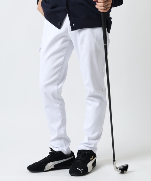 stella77golf(ステラセブンティーンセブンゴルフ)の「極上ストレッチゴルフパンツ(チノパンツ・メンズ・グレー/ブラック/ホワイト/ベージュ/ネイビー・XXL-Long/XL-Short/XXL-Short/XL-Long/L-Long/M-Long)」の1枚目の写真