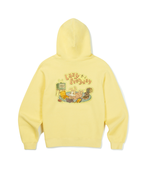 MMLG(エムエムエルジー)の「MELGE LAZY HOODIE (VANILLA YELLOW)(パーカー・レディース・その他・X-LARGE/LARGE/MEDIUM/SMALL)」の3枚目の写真