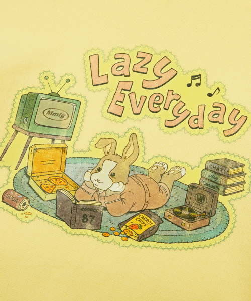 MMLG(エムエムエルジー)の「MELGE LAZY HOODIE (VANILLA YELLOW)(パーカー・レディース・その他・X-LARGE/LARGE/MEDIUM/SMALL)」の6枚目の写真