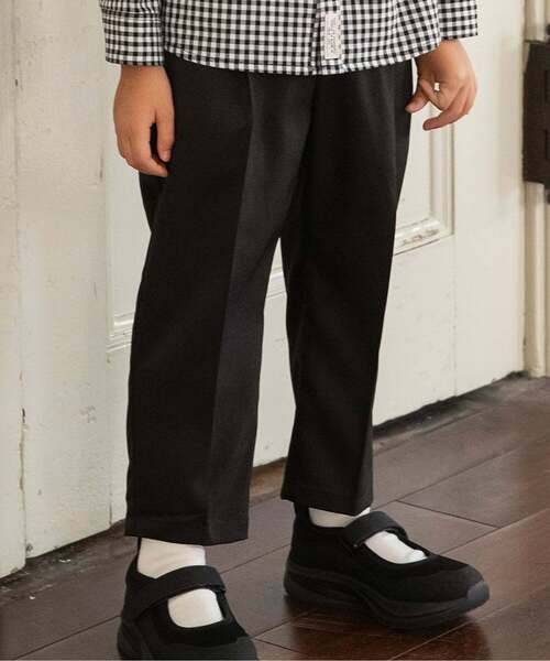 BREEZE（ブリーズ）の「【WEB限定】BOYSフォーマル長パンツ_セットアップ可（スーツパンツ・キッズ・ブラック/グレー/ベージュ・110/150/120/100/130/140/90）」の2枚目の写真