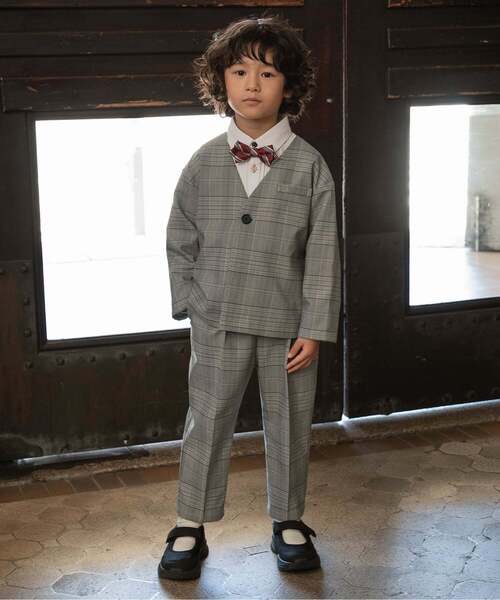 BREEZE（ブリーズ）の「【WEB限定】BOYSフォーマル長パンツ_セットアップ可（スーツパンツ・キッズ・ブラック/グレー/ベージュ・110/150/120/100/130/140/90）」の8枚目の写真