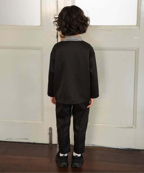 BREEZE（ブリーズ）の「【WEB限定】BOYSフォーマル長パンツ_セットアップ可（スーツパンツ・キッズ・ブラック/グレー/ベージュ・110/150/120/100/130/140/90）」の14枚目の写真