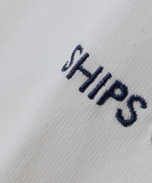 SHIPS Colors(シップス カラーズ)の「〈キーホルダー付属〉 SHIPS Colors ロゴ ワンポイント 刺繍 ロンT(Tシャツ/カットソー・メンズ・グレー/ブラック/ライトホワイト/ネイビー/パープル・X-LARGE/LARGE/MEDIUM)」の13枚目の写真