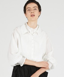 スロウオフブラウス / 【crinkle crinkle crinkle】 slow off blouse