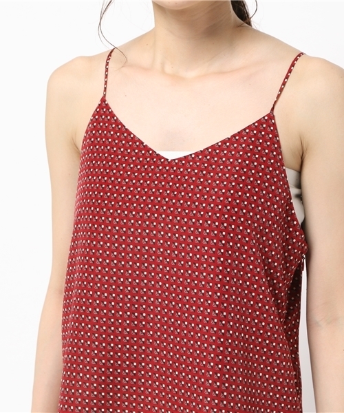 FRAMeWORK(フレームワーク)の「コモンプリントロングキャミソール◆(シャツ/ブラウス・レディース・レッド・FREE)」の5枚目の写真