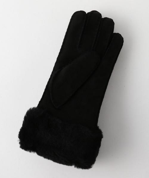 EMU Australia（エミューオーストラリア）の「EMU GLOVE（手袋・レディース・ブラック/ナチュラル・FREE）」の4枚目の写真