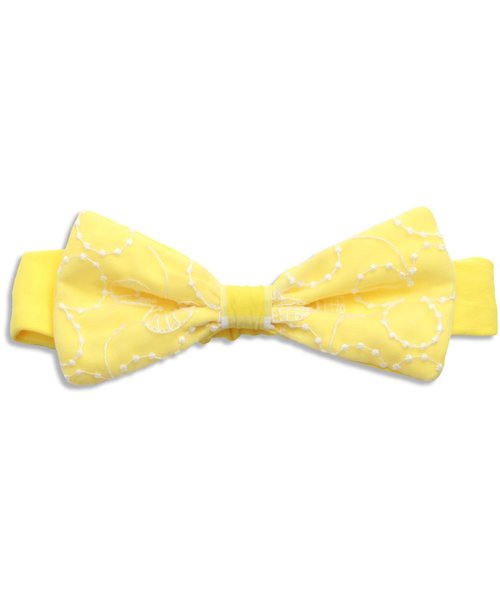 apres les cours（アプレレクール）の「cloverベビーヘアバンド（ヘアバンド・キッズ・ネイビー/イエロー・46）」の8枚目の写真
